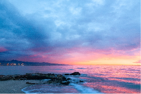 Ocean sunset