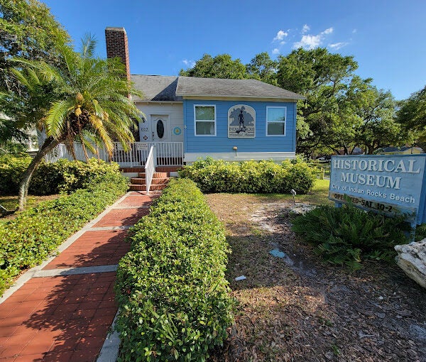 Historical Museum for the city of Indian Rocks beach open on Saturdays from 10am to 2pm